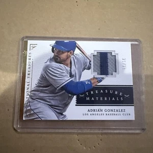 Adrian Gonzalez 2014 Panini National Treasures Schatzmaterialien / 25 Dodgers - Bild 1 von 2