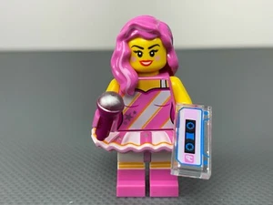 Candy Rapper Minifigure LEGO Movie 2 CMF Series Minifig Cassette & Microphone - Picture 1 of 7