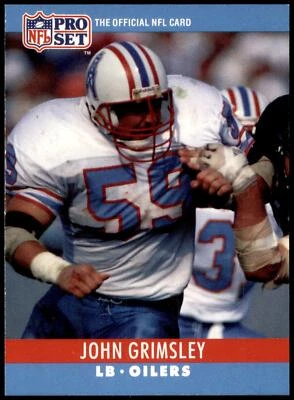 John Grimsley #120 1990 Pro Set - Image 1 of 2