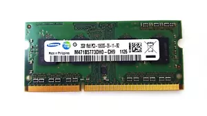 Memoria So-Dimm Samsung 2 GB PC3-10600S DDR3-1333 MHz 204 pines M471B5773DH0-CH9 - Imagen 1 de 1
