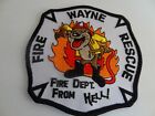 WAYNE Michigan Fire Rescue FIRE DEPT. FROM HELL Patch