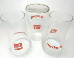 Juego de 3 gafas con pinta ""al revés"" vintage de 7 ups - Imagen 1 de 6