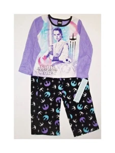 Star Wars Pajamas Girls Size XS S 2 Piece Pajama Set Pjs NEW - Picture 1 of 12