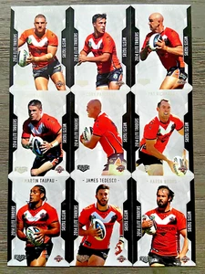 2014 NRL ELITE TRADERS COMPLETE WESTS TIGERS COMMON TRADING CARD SET OF 9 - Picture 1 of 1