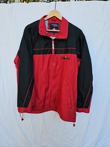 Pear Connection Black and Red Jacket/Coat With Embroidered Dollywood - Picture 1 of 10