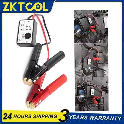 ZKTOOL 12V/24V Metal Rectangle Car Surge Protector Protect Electronic Equipment Welding