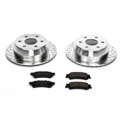 Kit de pastillas de freno de disco y rotor para GMC Sierra 1500 Safari Yukon 1999-2007, Yukon X Foto 1 de 4