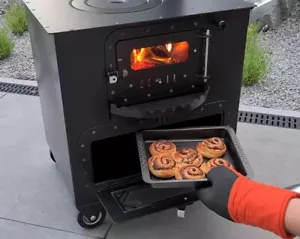 Outdoor-Küchenofen Garten-Kamin Gartenküche "Elise" Pizzaofen Zeltofen - Bild 1 von 12