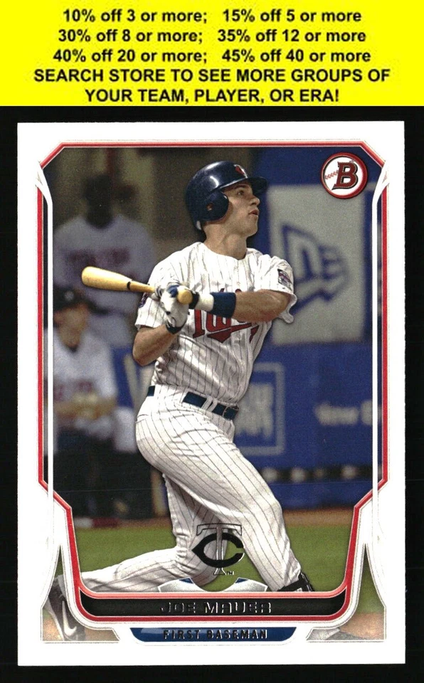 Minnesota Twins Baseball Cards You Choose Players Quantity Discount - Image 1 of 1