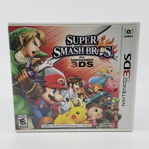 Super Smash Bros. Para Nintendo 3DS Estuche y Manual Solo - SIN JUEGO G - Imagen 1 de 6