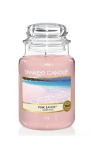 Yankee Candle Scented Pink Sands- Large 22 Oz - Picture 1 of 1