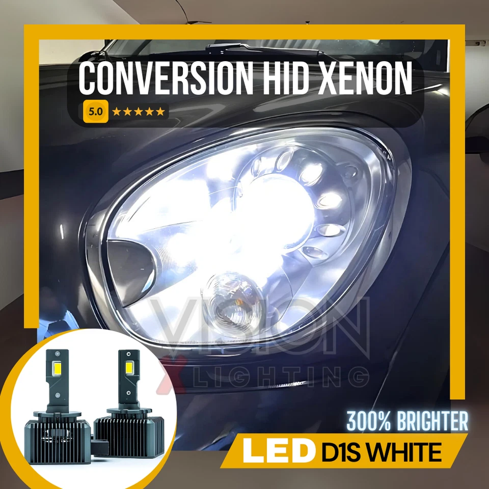 Mini Countryman R60 2010-2016 Upgrade Xenon HID to D1S LED Conversion Low Beam - Image 1 of 4