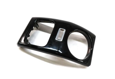 Land Rover LR3 2008 tablero delantero izquierdo calefacción aire acondicionado ventilación moldura (madera negra) Foto 1 de 4