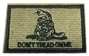 Patch Sew On Take Off Embroidered Clothing Hats Jackets Coat Sign Message A349 - Picture 1 of 4