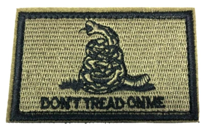 Patch Sew On Take Off Embroidered Clothing Hats Jackets Coat  Sign Message A349 - Image 1 of 4