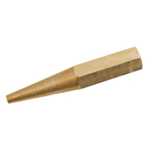 12,7 mm (1/2") LINKSGEWINDE KONISCHE SPINDEL POLIERDRAHT RAD STAPELN - Bild 1 von 3