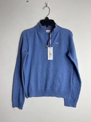 Suéter Suave Vineyard Vines Niñas Talla L 14 Azul Con Ballenas Rosas Foto 1 de 4