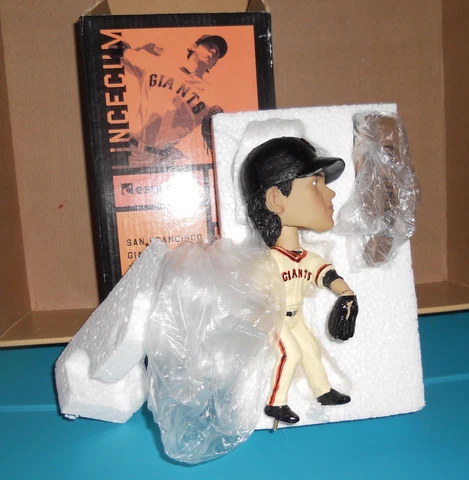 Tim Lincecum bobblehead SGA 2009 SF Giants New in Box Cover
