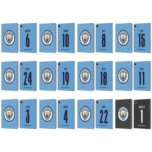 MAN CITY FC 2020/21 WOMEN'S HOME KIT GROUP 1 LEATHER BOOK CASE FOR APPLE iPAD - Picture 1 of 18