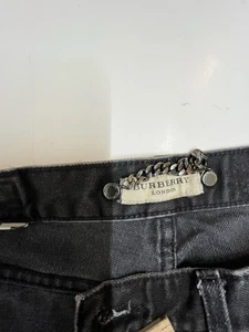 Vintage Burberry Womens Jeans 31 L 41 L Made In Turkey Preowned Straight - Picture 1 of 17
