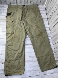 Wrangler Pants Mens 40x30 WMWR1BR Workwear Ripstop Ranger Cargo Pocket Outdoor - Picture 1 of 9