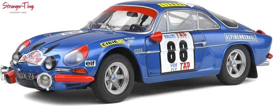 Solido Alpine A110 1600S 1971 Rallye Du Portugal #88 1:18 - Imagem 1 de 1