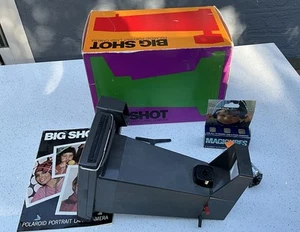 Vintage Retro Polaroid Big Shot Portrait Land Camera 1971 Original Box Manual - Picture 1 of 11