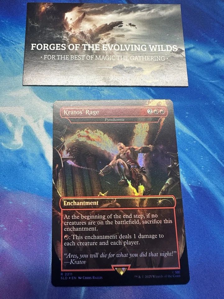 Kratos' Rage Foil 2211 Pyrohemia God of War: Greek Secret Lair - Image 1 of 1