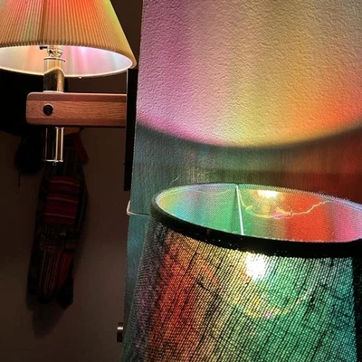 Bombilla de Vitral 4W Bombilla LED Base de Vidrio Pintado Mosaico Lámpara de Noche - Imagen 1 de 4