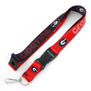 Georgia Bulldogs Lanyard Crossfade Design - Imagen 1 de 1