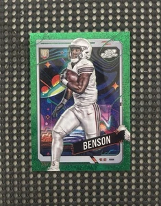 2024 Topps cromo cósmico Trey Benson verde polvo de estrellas RC/75 - Imagen 1 de 2