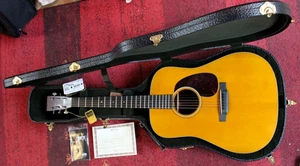 CHITARRA/CHITARRA MARTIN D-18 Aged Authentic 1939 VTS MOLTO RARA *COLLEZIONE PRIVATA* - Foto 1 di 24