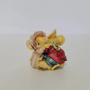 Figura bailarina Ganz Little Cheesers 1991 Harley & Harriet ratones bailando - Imagen 1 de 7