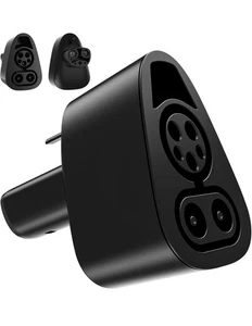 CCS1 to TPC Adapter for Tesla Model 3,Y, S and X - Fast Charge Your Tesla Black - Bild 1 von 11