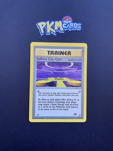 Pokemon TCG Saffron City Gym Gym Challenge 122/132 Regular LP. - Picture 1 of 3