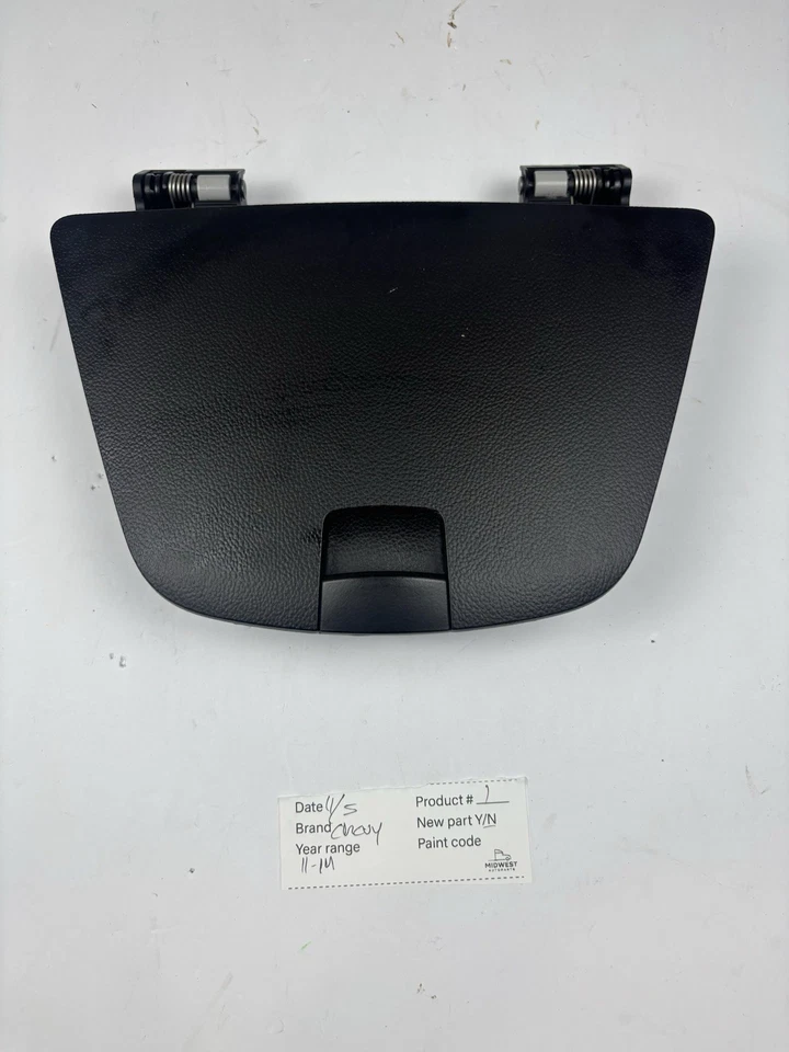 Chevrolet Cruze 2011-2014 tablero cubby negro consola de almacenamiento cubo superior central Foto 1 de 4