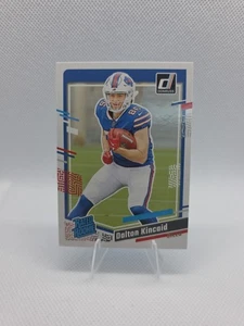 Panini Donruss 2023 - Clasificado novato Dalton Kincaid #308 vista previa óptica Holo Prizm - Imagen 1 de 2