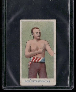 Bob Fitzsimmons 1910 American Caramel Prize Fighters (E75) #NNO - Picture 1 of 2