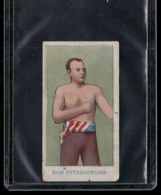 Bob Fitzsimmons 1910 American Caramel Prize Fighters (E75) #NNO - Image 1 of 2