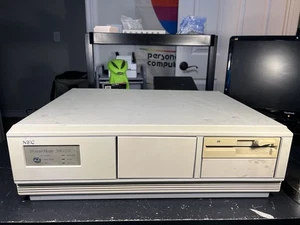 Vintage ungetestet NEC PowerMate 386/20 Desktop Computer 20 MHz EINSCHALTEN! - Bild 1 von 7