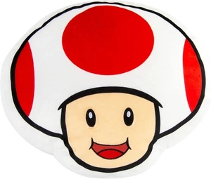 Nintendo - Super Mario Bros - Toad 15" Soft Plush Club Mocchi-Mocchi - Tomy - Picture 1 of 4