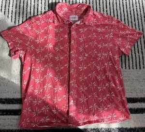 Camisa Hawaiana Goodfellow & Co Estampado Palmeras Abotonada XL - Imagen 1 de 3