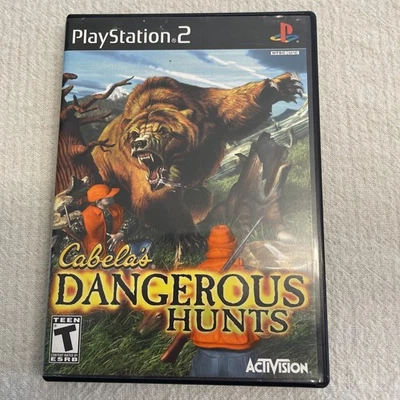 Cabela's Dangerous Hunts (Sony PlayStation 2, 2003) - CIB Clean Disc - Image 1 of 4