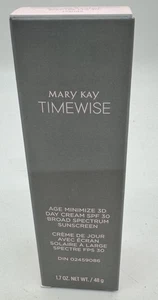 NEW Mary Kay Timewise 1.7 Oz. Age Minimize 3D Day Cream SPF 30 Sunscreen 173095 - Picture 1 of 3