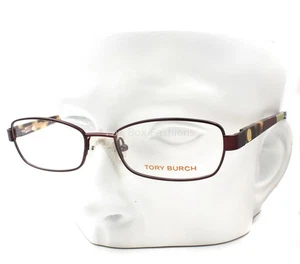 Tory Burch TY 1027 147 Eyeglasses Glasses Matte Dark Burgundy Red 50mm Small - Picture 1 of 8