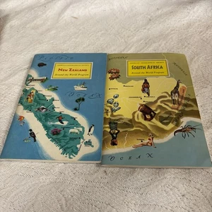 South Africa New Zealand Books AROUND THE WORLD PROGRAM - Foto 1 di 3
