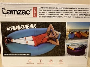*NEW* Fatboy LAMZAC The Original Purple Lounge Chair Indoor Outdoor - Picture 1 of 2