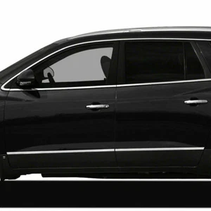 Buick Enclave 2007-2017 4 piezas cuerpo plano moldura lateral 1/2" acero inoxidable - Imagen 1 de 1
