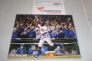 Dexter Fowler signed Chicago Cubs photo - World Series Champion - Fanatics Auth - Picture 1 of 1