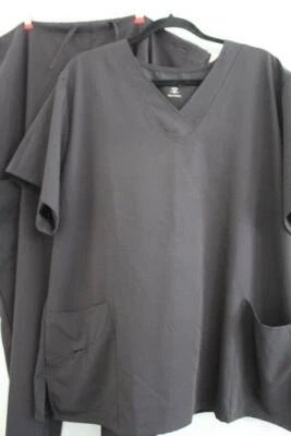 Nuevo JOCKEY Talla 3X Mujer 2 piezas Negro EXFOLIANTE Manga Corta TOP/PANTALONES Foto 1 de 4